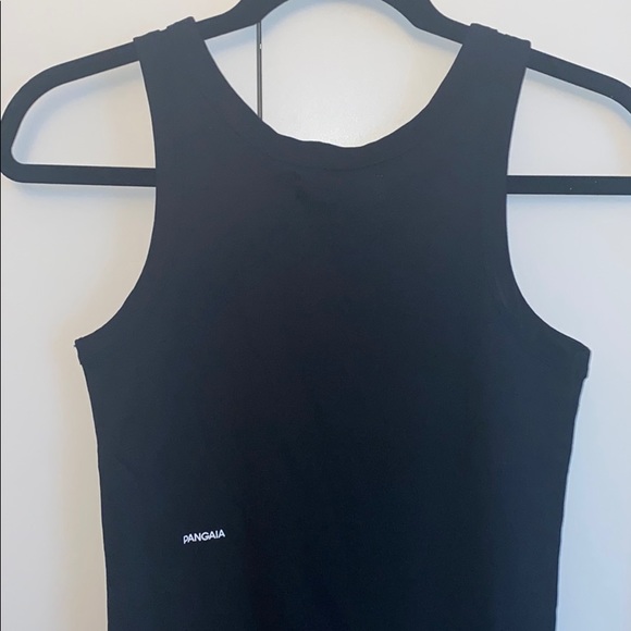 NWT - Pangaia Organic Cotton Tank Dress in Black - Picture 7 of 7